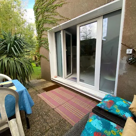 Studio Dans Maison Avec Parking Bouguenais Exterior foto